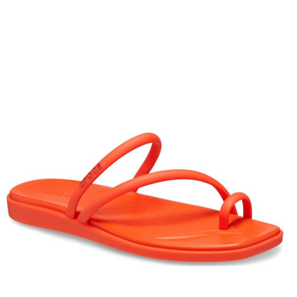 Crocs Miami toe loop sandal in lava size 8